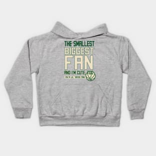 Smallest Biggest fan Kids Hoodie